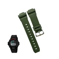 GENERICO - Correa Repuesto para CASIO G SHOCK DW-6900 - Verde