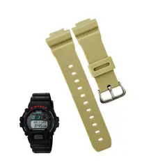 GENERICO - Correa Repuesto para CASIO G SHOCK DW-6900 - Kakhi