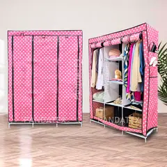 SM - ROPERO ARMABLE ORGANIZADOR DE 3 CUERPOS - ROSADO