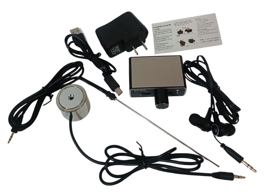DETECTOR FUGAS DE AGUA AURICULAR GEOFONO CON 2 SONDAS