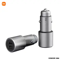 XIAOMI - CARGADOR DE AUTO ENTRADA DUAL 36W CARGA RAPIDA - CC02CZM