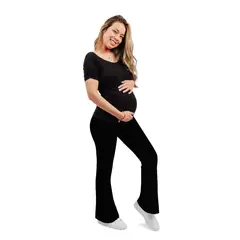 MOMMYLAND - BUZO FLARE MATERNAL ALGODON