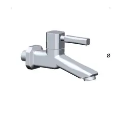 GENERICO - LLAVE DE LAVATORIO PESADO PARA PARED