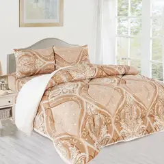 CASATEX - EDREDÓN TELA CON SHERPA KING SIZE