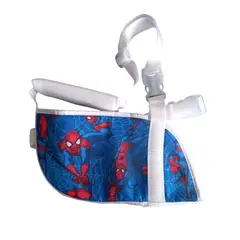 GENERICO - Cabestrillo para niños / niñas de 1 a 3 años Spiderman Azulino con rojo