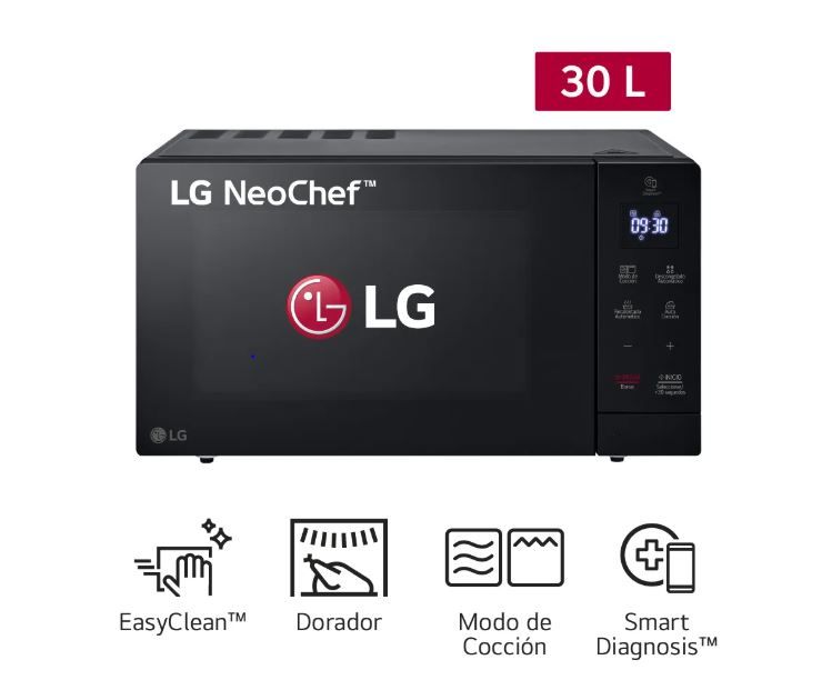 Horno Microondas 30L MH7032JAS Negro