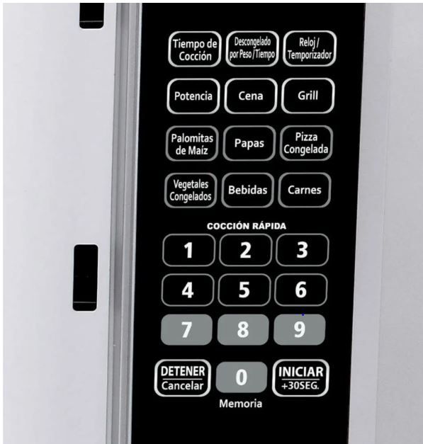 Horno Microondas 25L POGGM3901M Silver