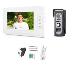 U BUY - Timbre Video Portero Con Cámara Citófono Pantalla 7 Pulgadas