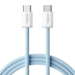BASEUS - Cable 100W Tipo C a USB C Carga rápida - Celeste