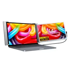 GENERICO - MONITOR PORTATIL EXTENSION DE PANTALLA IPS FULL HD 14 PARA LAPTOP