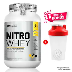 UNIVERSE NUTRITION - Proteína Nitro Whey 1.1 Kg Cookies & Cream
