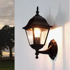 GENERICO - Aplique Lampara de Exterior Led 12W Luz Calida