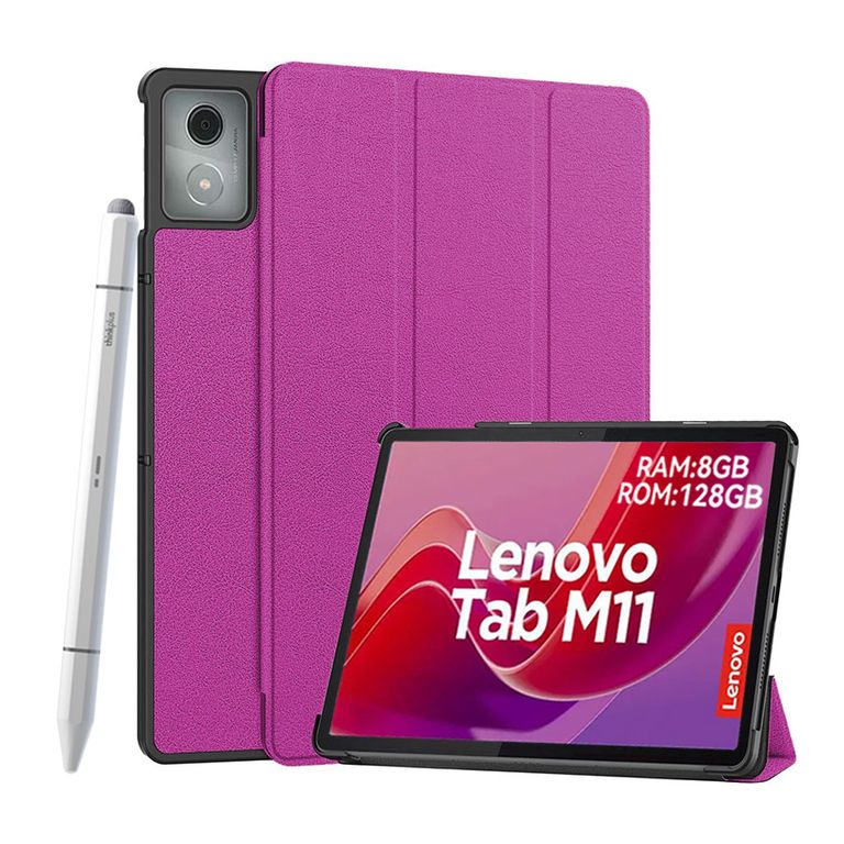 Tablet M11 8GB+128GB WiFi + Lápiz + Case Púrpura