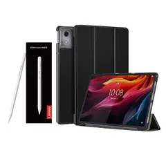 LENOVO - Tablet Pad 2024 6GB+128GB WiFi Gris y Bolígrafo táctil y Funda protectora