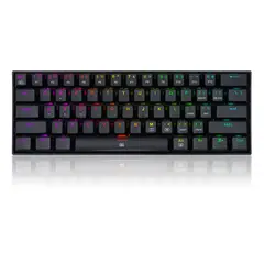 REDRAGON - Teclado Dragonborn K630Rgb Black Red Switch Español