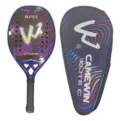 PUREPOWER - Camewin 3K Raqueta Pádel Profesional Fibra De Carbono +Funda