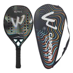 PUREPOWER - Camewin 3K Raqueta Pádel Profesional Fibra De Carbono +Funda