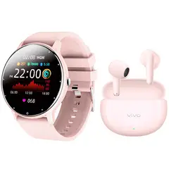 VIVO - Audífonos Tws Air 3 R Bluetooth 5.4 y Fit Pro reloj inteligente P