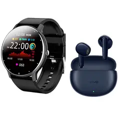 VIVO - Audífonos Tws Air 3 A Bluetooth 5.4 y Fit Pro reloj inteligente B