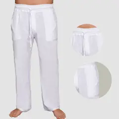 FORBER - Pantalón Blanco Largo Hombre