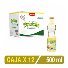 BELTRAN - Aceite De Soya Portola X 500 Ml Caja X 12 Uni
