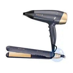 REMINGTON - Combo Sapphire Luxe Alisadora S5805 y Secador D5805
