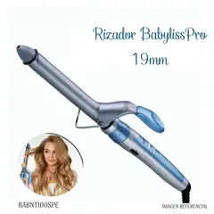 BABYLISS PRO - Rizador de Cabello Nano Titanium 19 mm BABNT75SPE