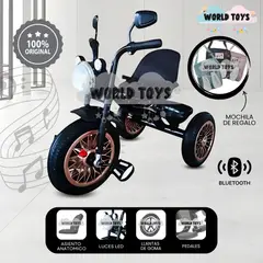 BEAUTIFUL - Triciclo Chavito «SKYLER II» con Mochila Black