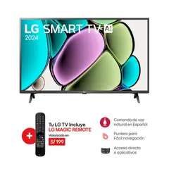LG - TV 43 43LR6000PSA FHD SMART TV + CONTROL MAGIC 2024