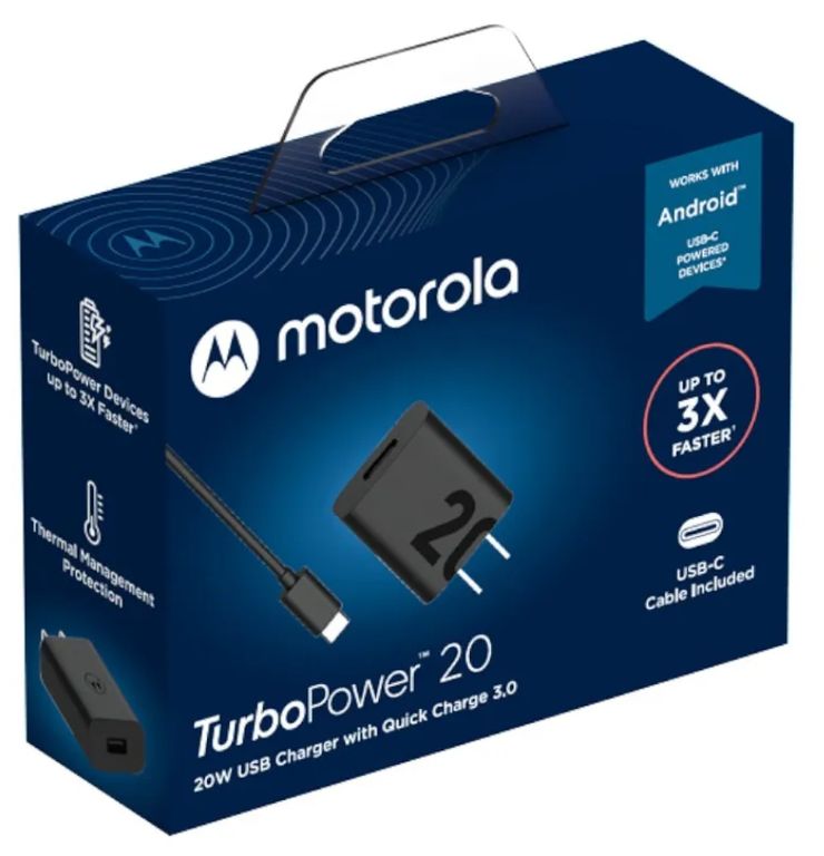 Cargador Turbo Power 20W - Negro