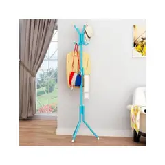 GENERICO - PERCHERO COLGADOR DE METAL CELESTE