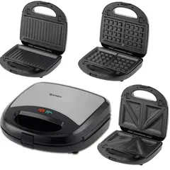 IMACO - Sandwichera 3 en 1 placas intercambiables ISG2009WM