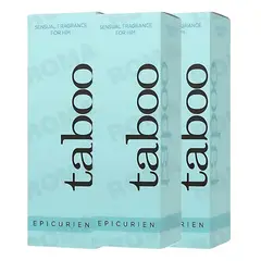 GENERICO - PACK 3 PERFUME CON FEROMONAS PARA HOMBRE TABOO 30ML