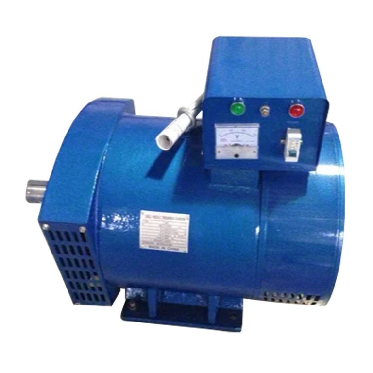 Dinamo Alternador Monofasico 3kw con voltimetro 100% Cobre