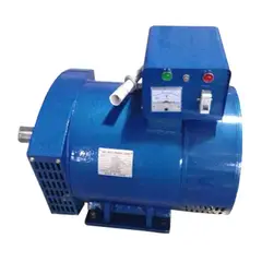 GENERICO - Dinamo Alternador Monofasico 3kw con voltimetro 100% Cobre