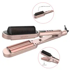 GAMA - Rizador Cepillo 2 en 1 Waves Brush Keration BECHS0000002795