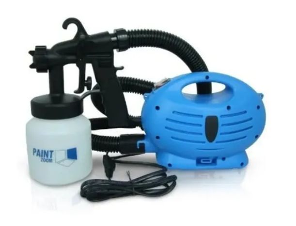 Kit Para Pintar Paint Zoom Compresor portátil - Pistola Recipiente