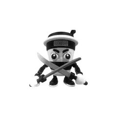 GENERICO - Italian Brainrot Tralalero Tralala - Capuccino Assassino