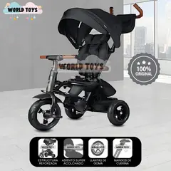 BABY - Triciclo Giratorio «RITO PREMIUM» Edición Limitada Black