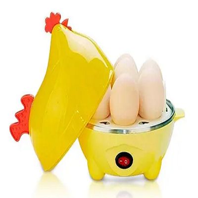 Gallina Hervidor eléctrico de huevos / Amarillo