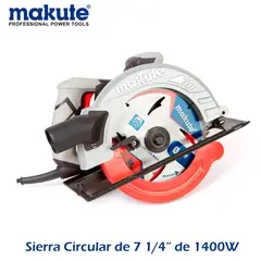 MAKUTE - SIERRA CIRCULAR DE 7 1/4" DE 1400 W