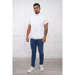 MASSERANO - CHALECO ACOLCHADO PARA HOMBRE - BLANCO