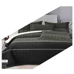 GENERICO - CUBRECAMA CON SHERPA 2 PLZ