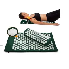 GENERICO - Mat Y Cojín - Estera De Yoga Acupuntura