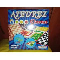 MORITA BAG STORE - JUEGO DE AJEDREZ, LUDO Y DAMAS 3 EN 1