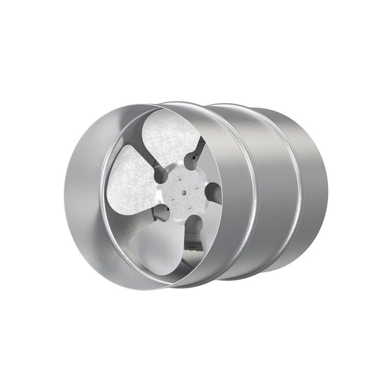 Extractor de aire para ducto 15cm de Acero Galvanizado - CV 150