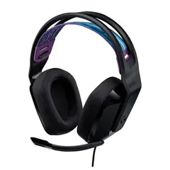 LOGITECH - Auriculares G335 Para Gaming - Cableados, Tamaño Completo, Con Conector De 3.5 Mm