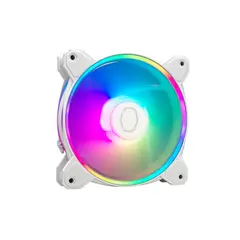 COOLER MASTER - Ventilador Argb De 120Mm Mf120 Halo Blanco – Ilumina Y Refrigera Tu Pc