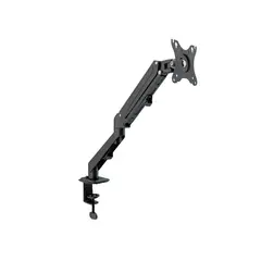 KLIP XTREME - Soporte Neumático Para Montaje De Escritorio A Monitor, Compatible Con Pantall