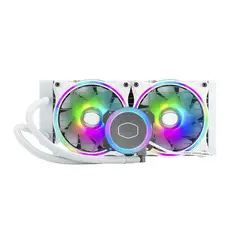 COOLER MASTER - Ml240 Illusion White - Sistema De Refrigeración Líquida Para Cpu, 240Mm, Efi